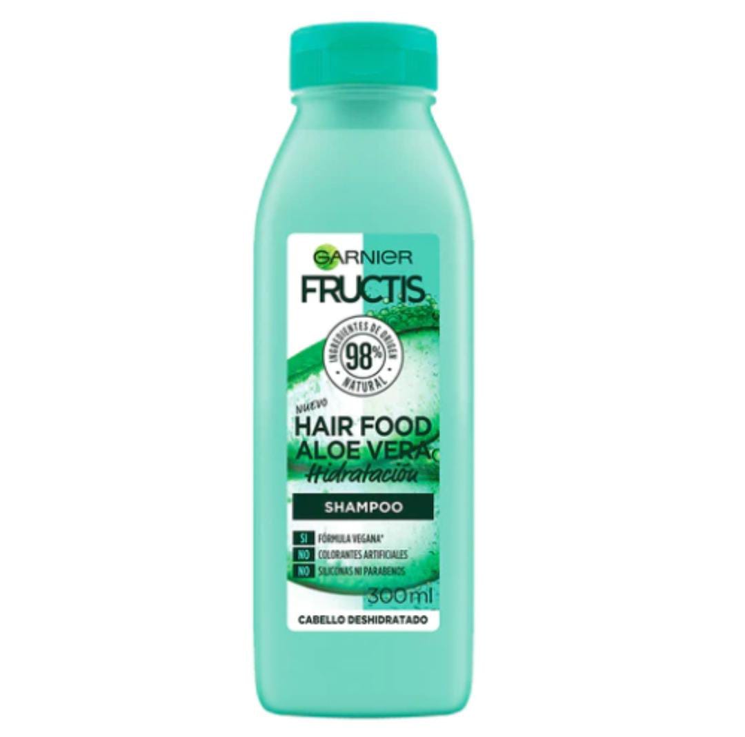 Garnier Fructis Hair Food Shampoo Aloe Vera Hidratacion X 300 Ml