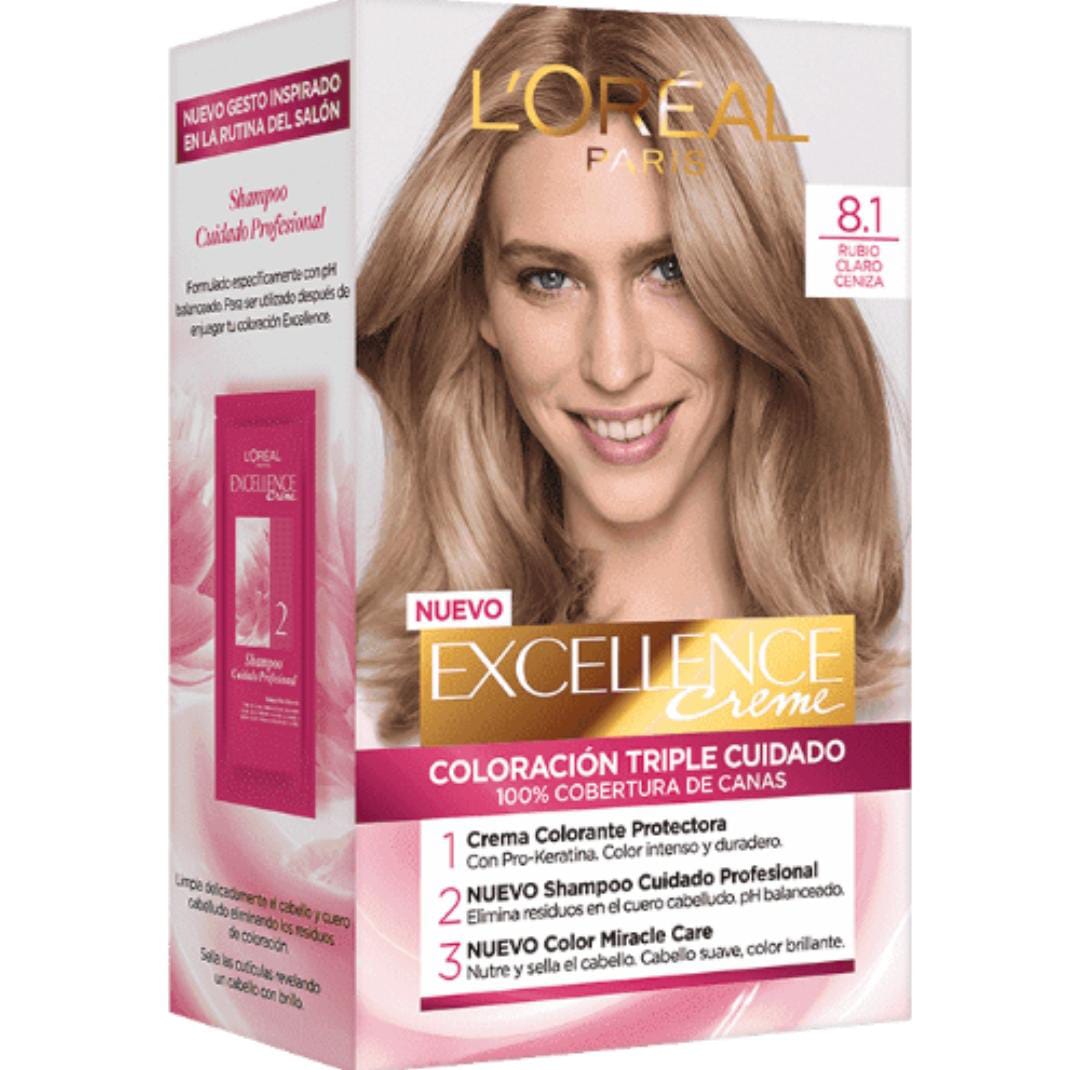 Excellence 8.1 Rubio Claro Cenizo