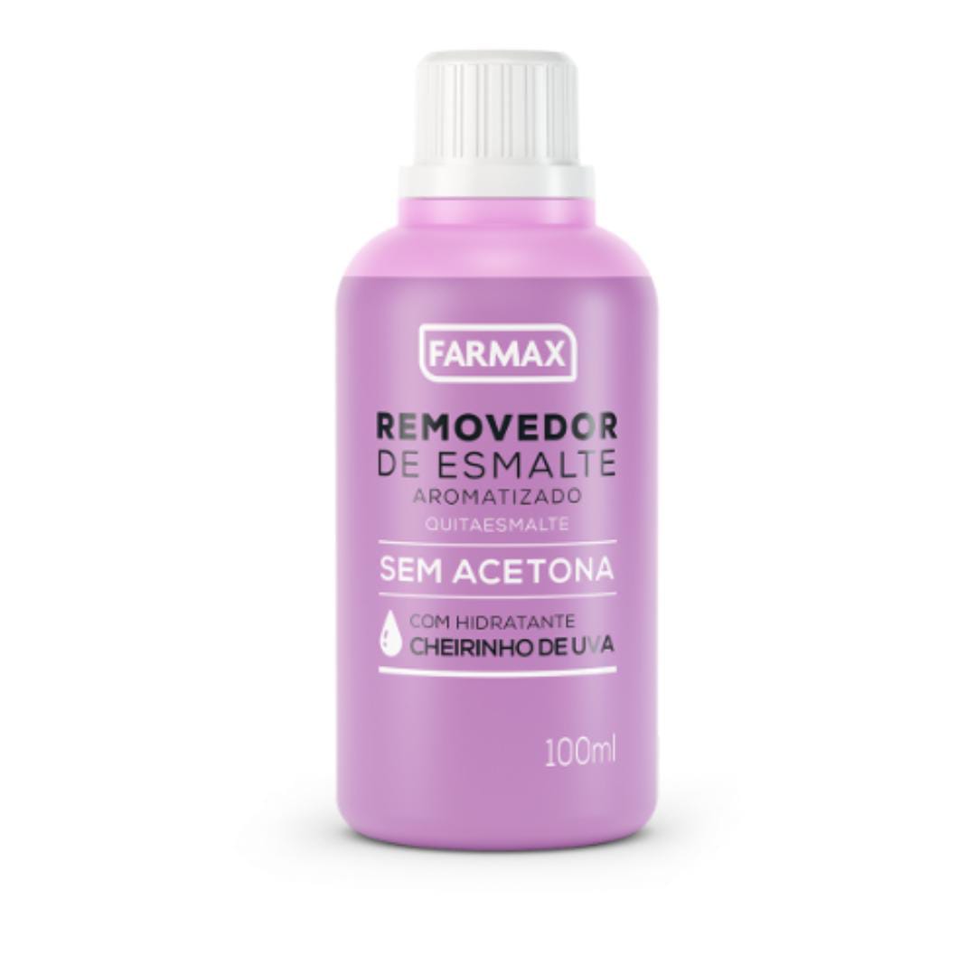Farmax Quitaesmalte Uva X 100 Ml