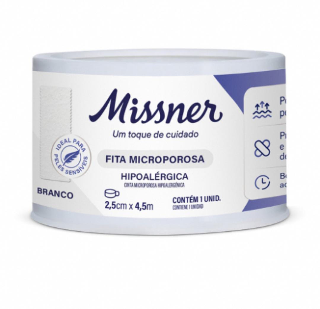 Micropore Missner Mediano 2.5 Cm X 4.5 Mts