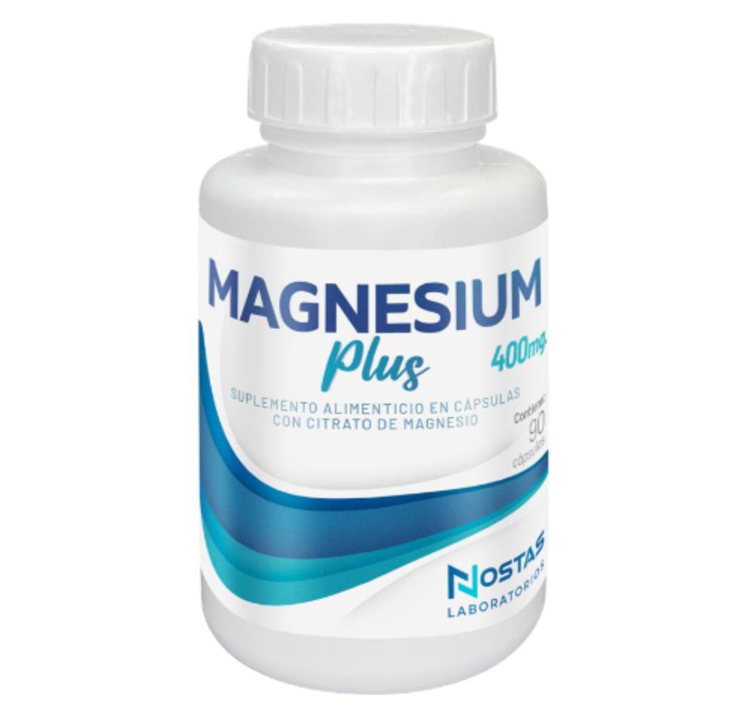 Magnesium Plus 400 Mg Citrato De Magnesio X 90 Capsulas